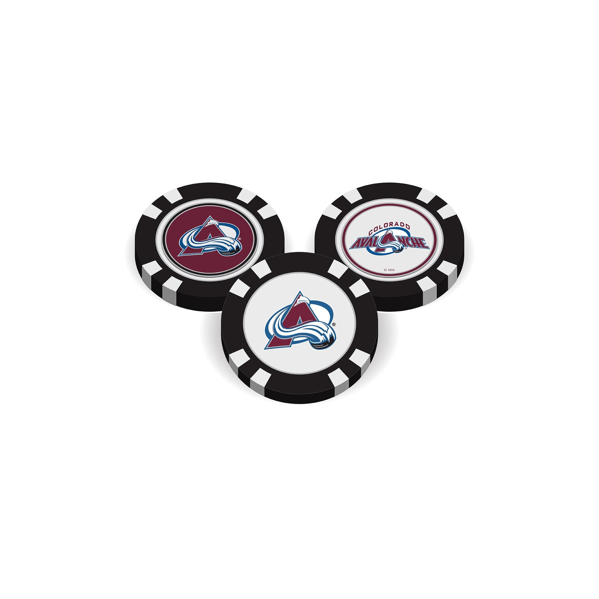 Colorado Avalanche Golf Chip Ball Marker - Club Rehab
