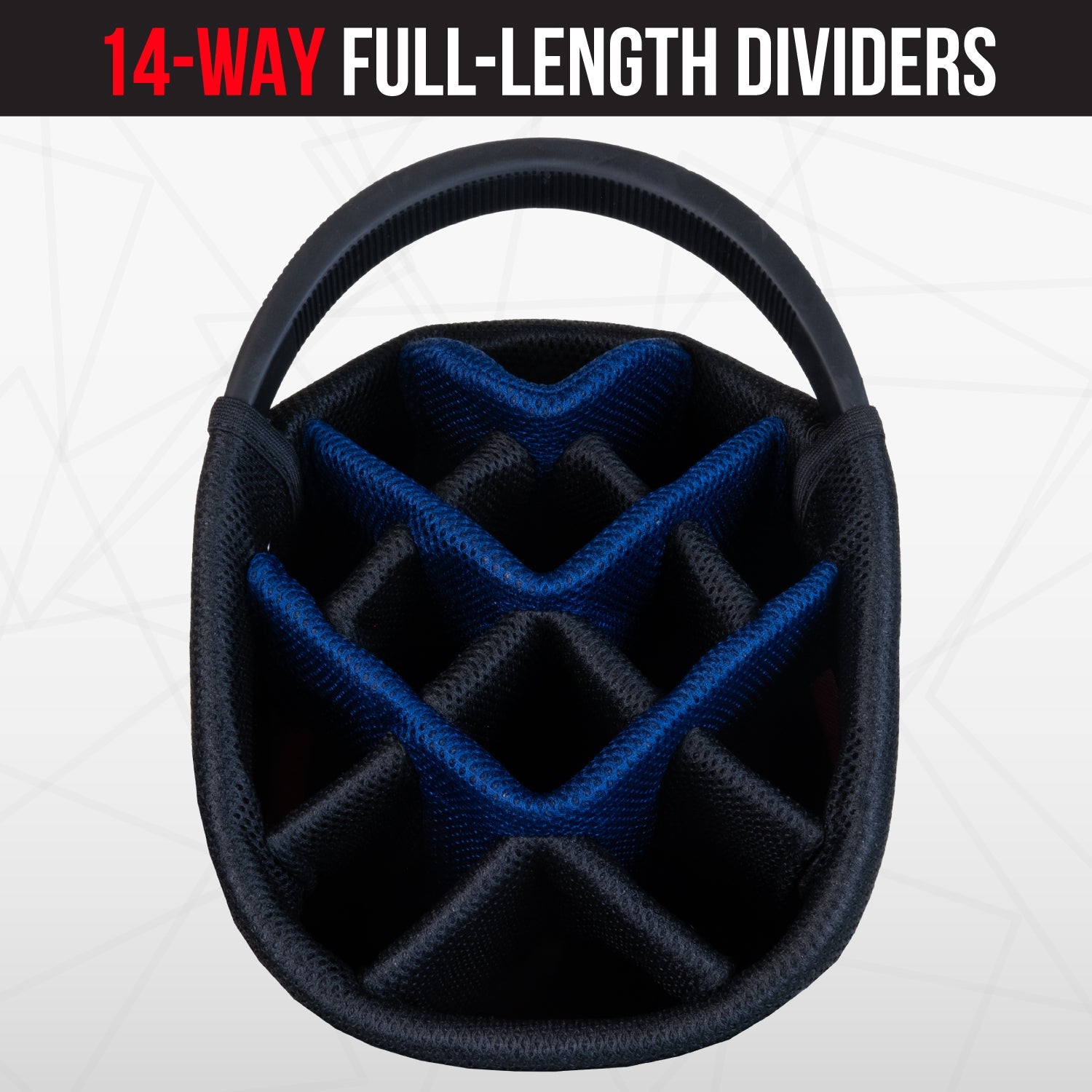 Colorado Avalanche Fairway Stand Bag - Image 6 - Club Rehab