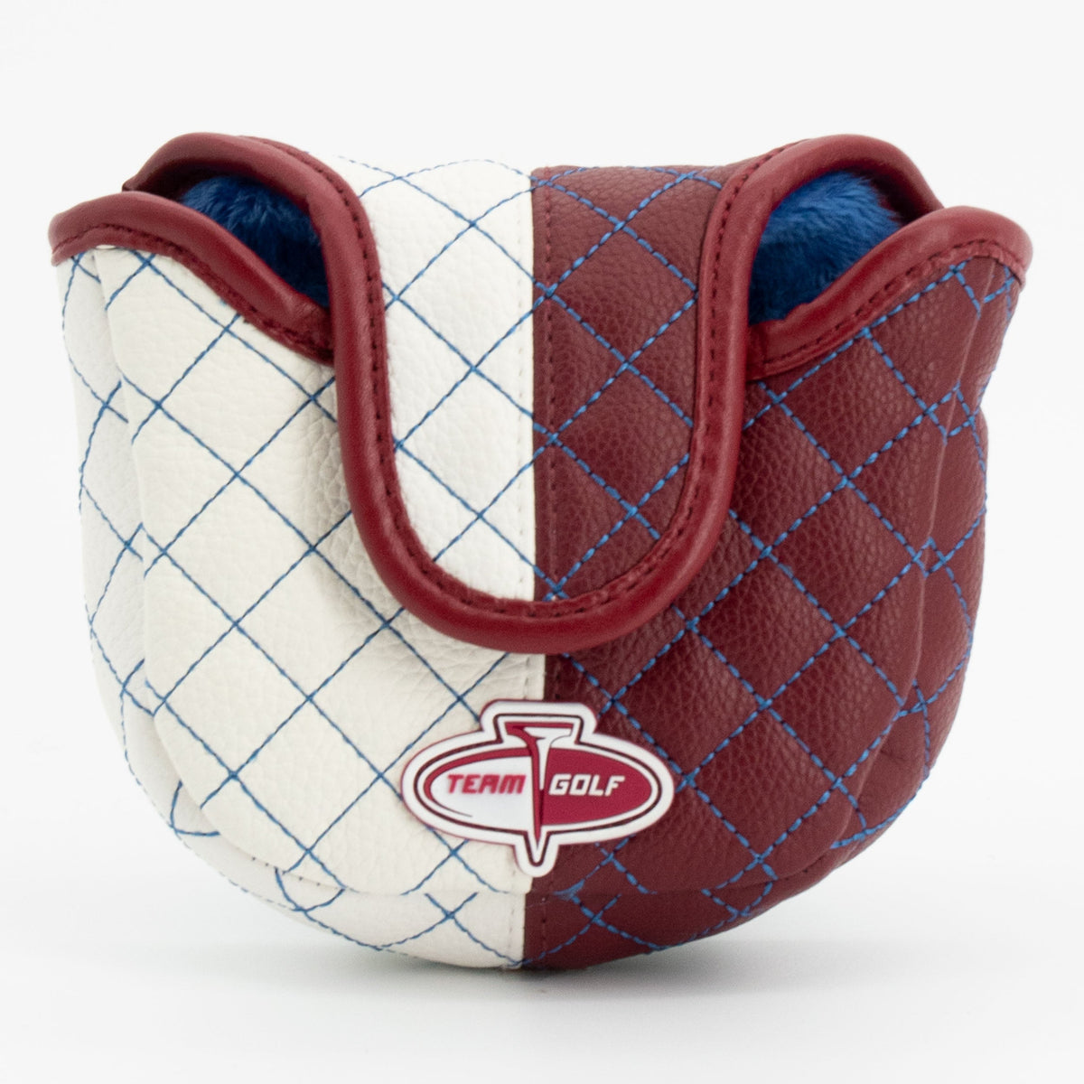 Colorado Avalanche Split Quilted Mallet Putter Headcover - golf headcover product images