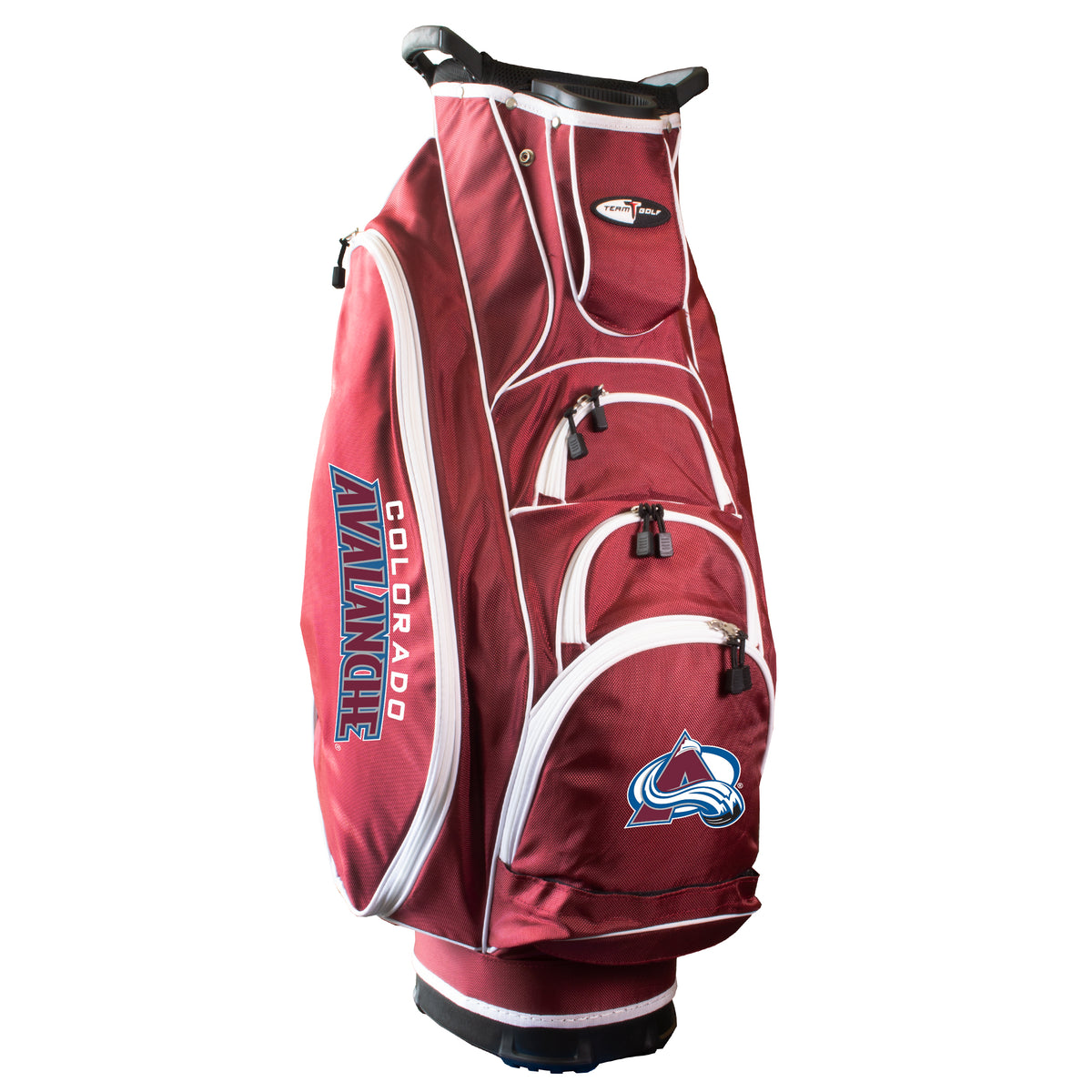 Colorado Avalanche Albatross golf cart bag in Maroon