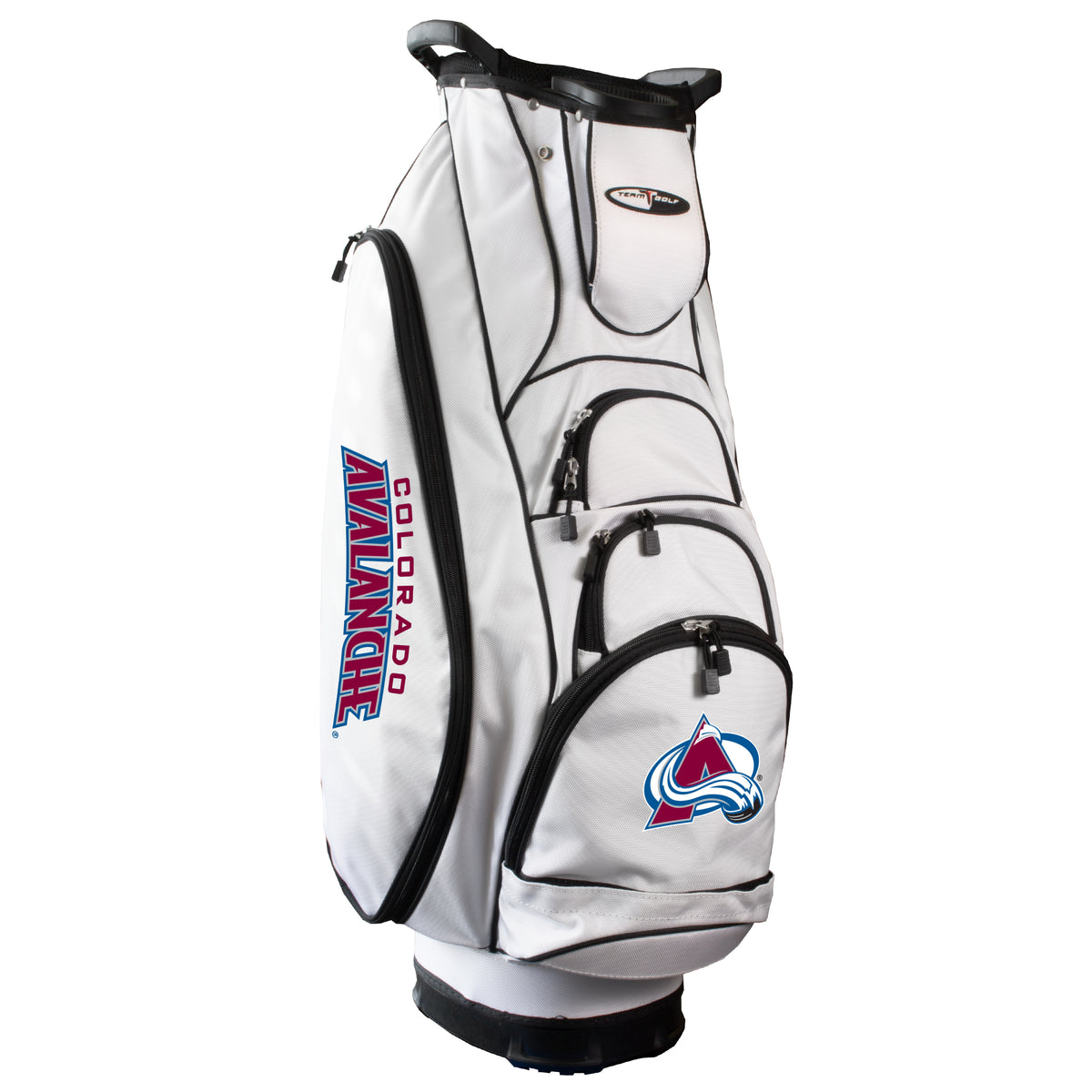 Colorado Avalanche Albatross golf cart bag in White