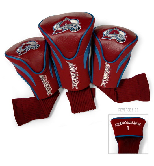 Colorado Avalanche 3 Pack Contour Sock Headcovers - Club Rehab