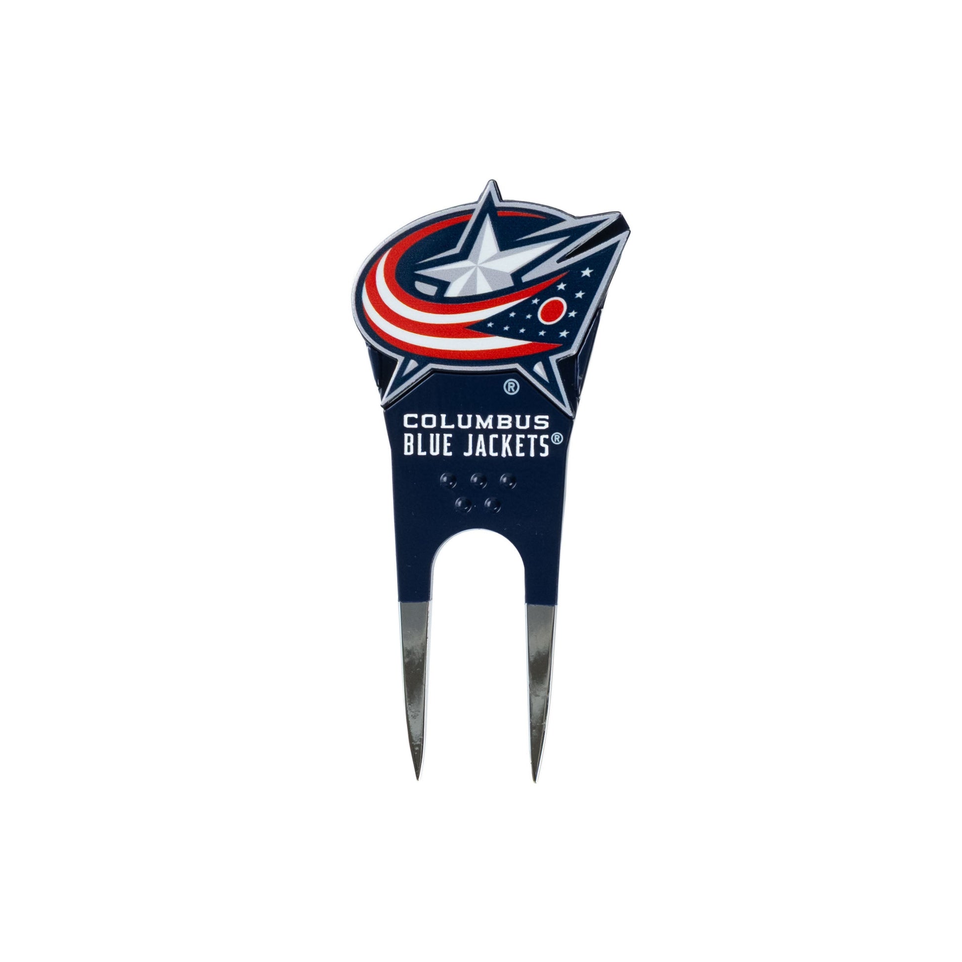 Columbus Blue Jackets Custom Shaped Divot Tool - Image 1 - Club Rehab