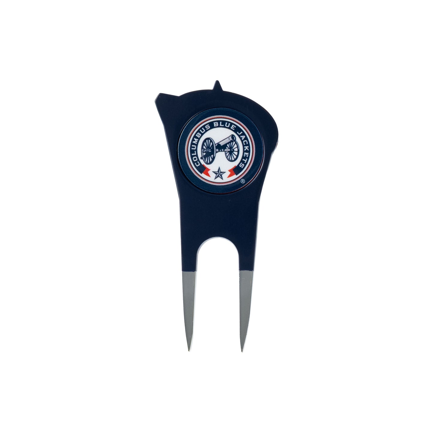 Columbus Blue Jackets Custom Shaped Divot Tool - Image 2 - Club Rehab