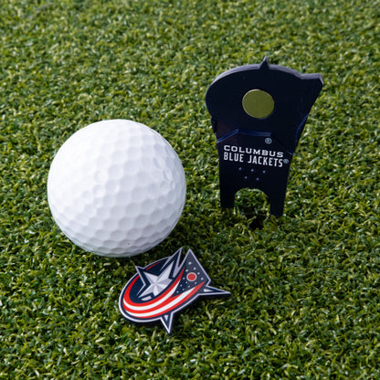 Columbus Blue Jackets Custom Shaped Divot Tool - Image 5 - Club Rehab