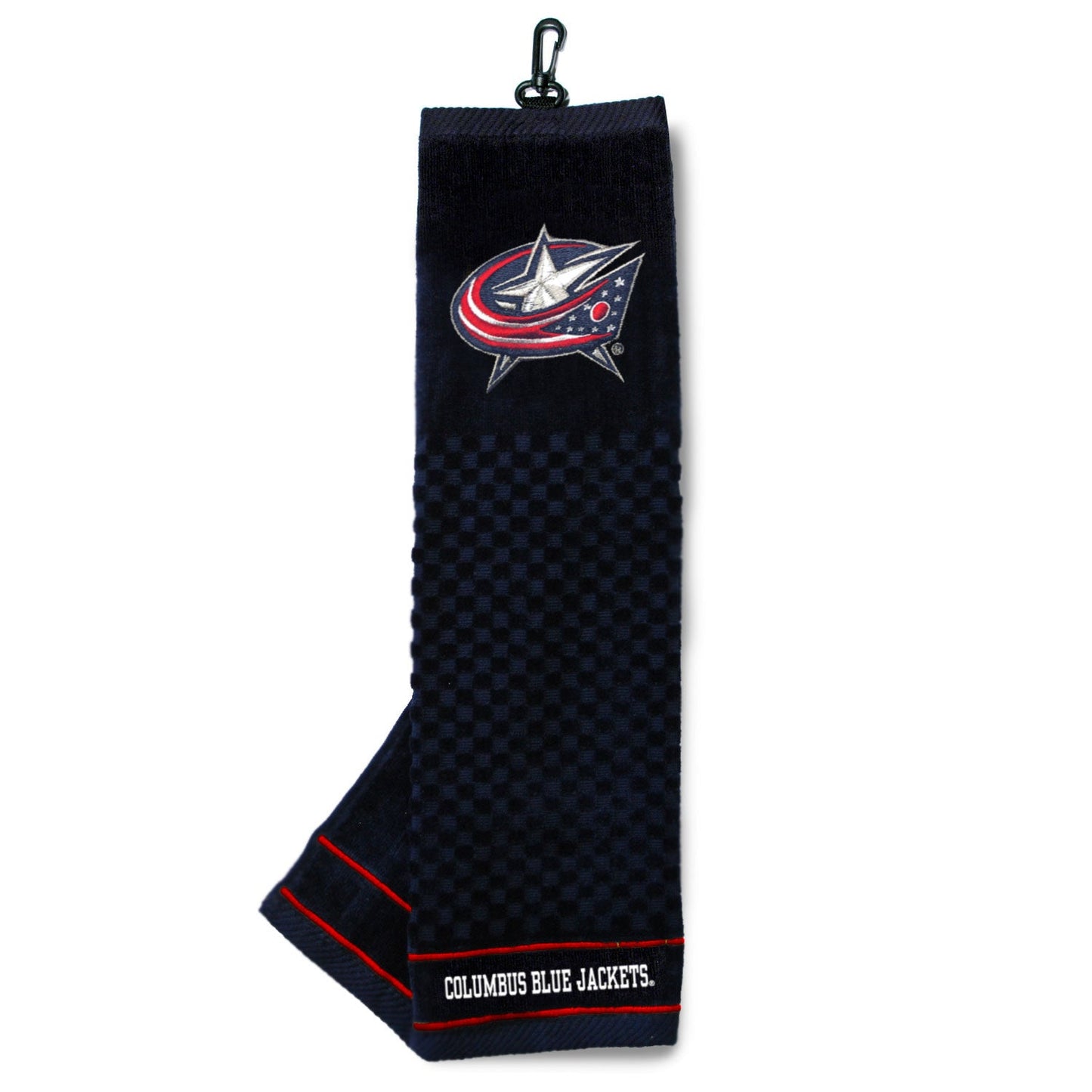 Columbus Blue Jackets embroidered golf towel