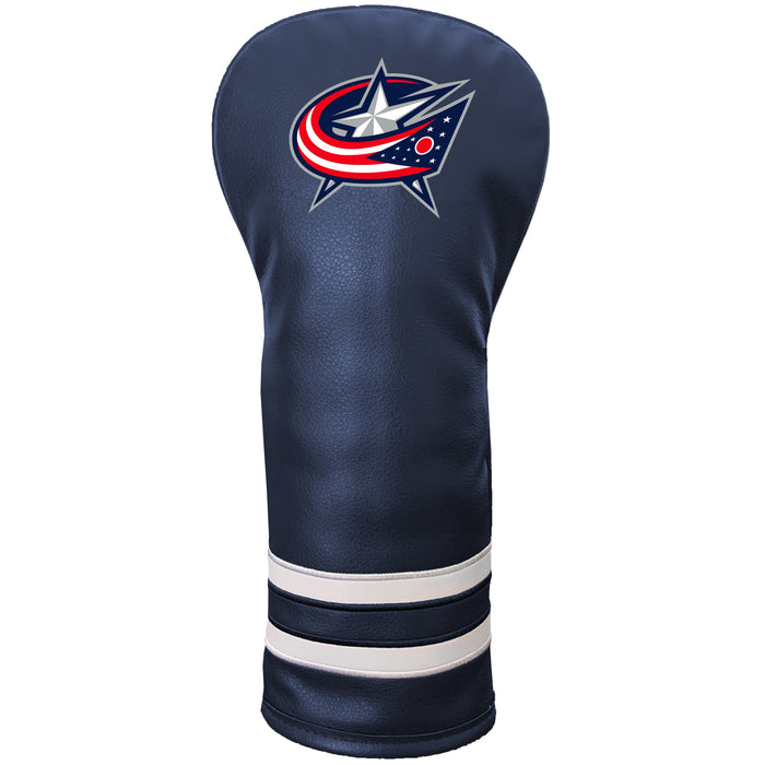 Columbus Blue Jackets Vintage Color Printed Fairway Headcover