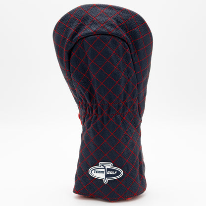 Columbus Blue Jackets Split Driver quilted headcover, back view