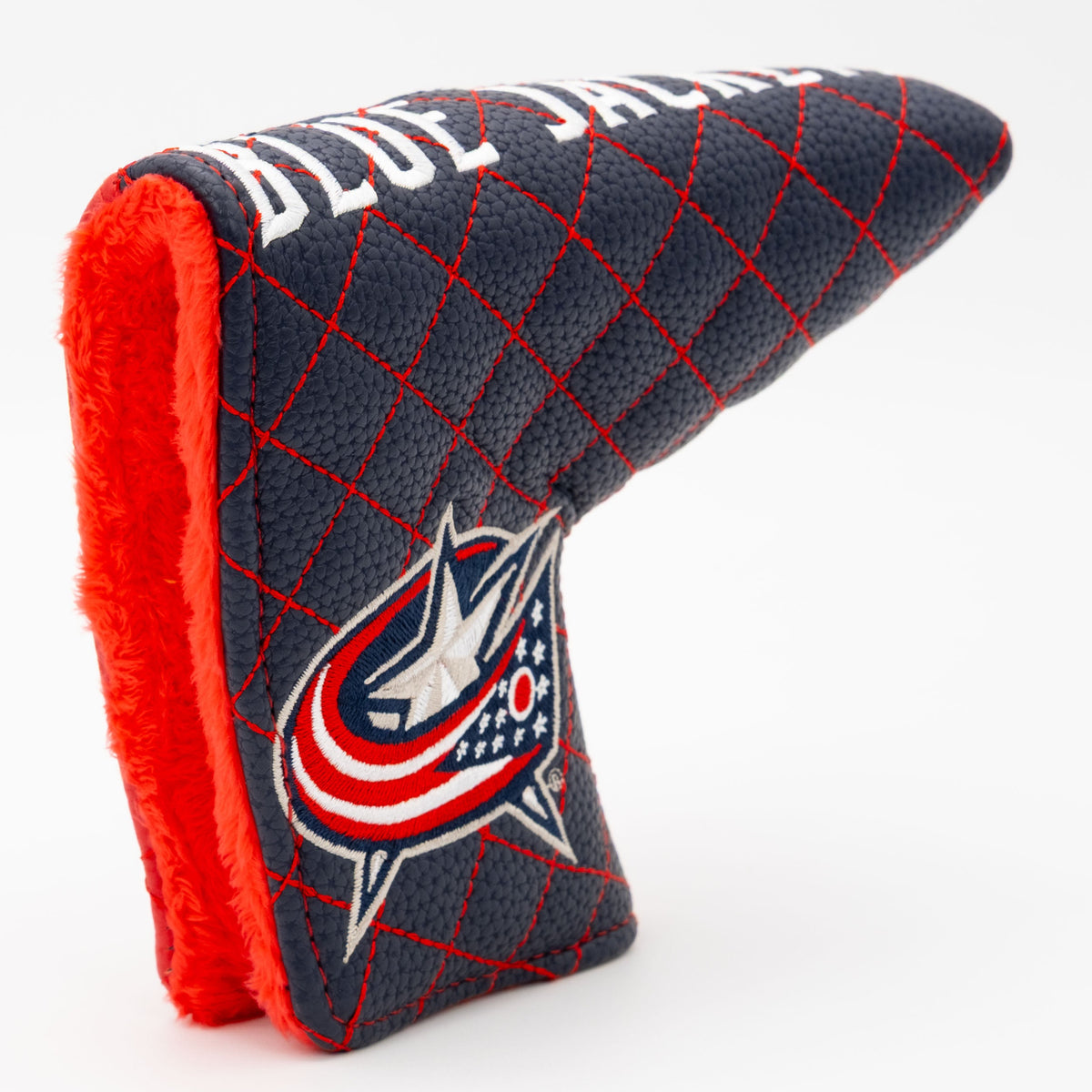 Columbus Blue Jackets Split Quilted Blade Putter Headcover