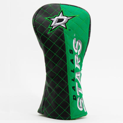 Dallas Stars split fairway quilted golf headcover