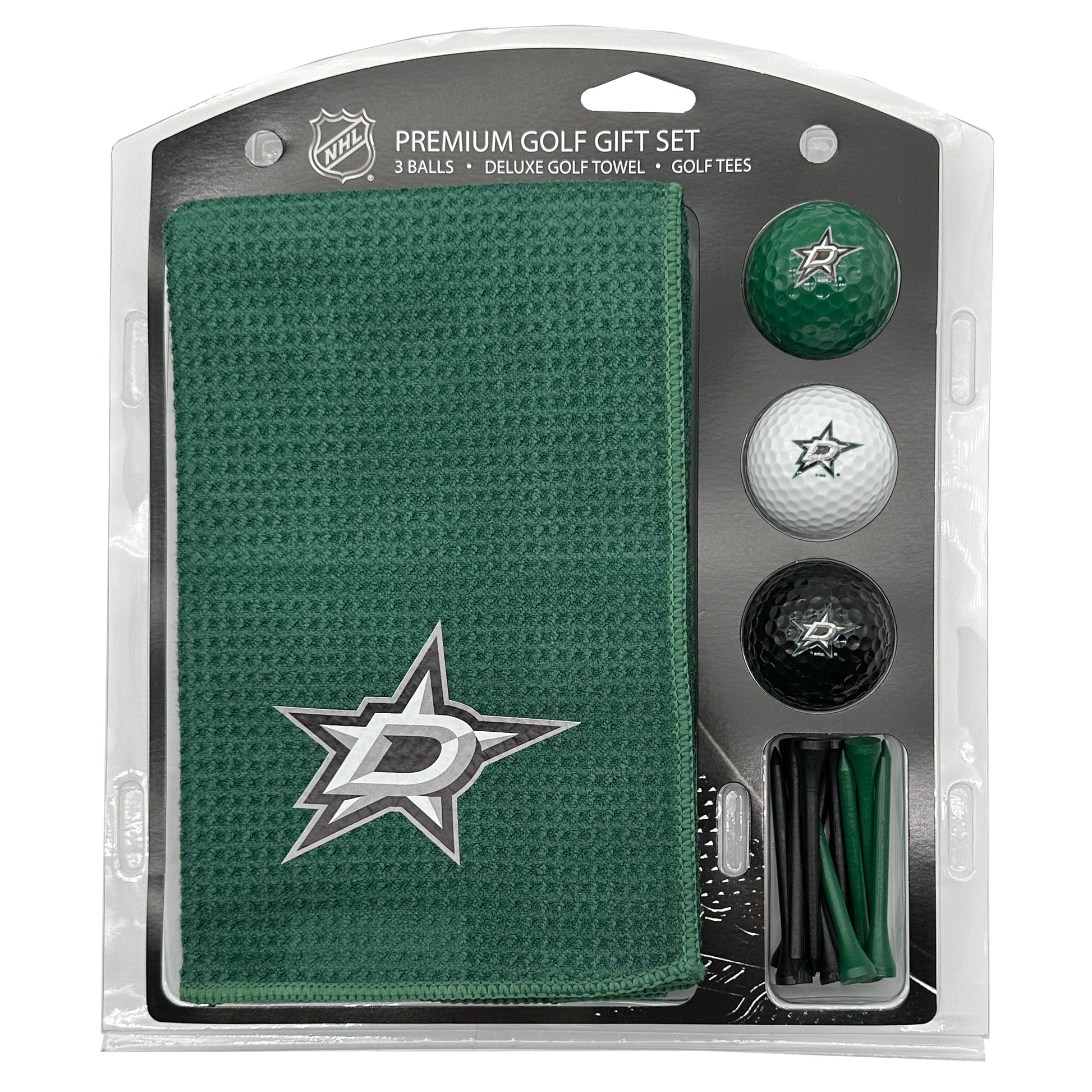 Dallas Stars Microfiber Towel Golf Gift Set - Club Rehab