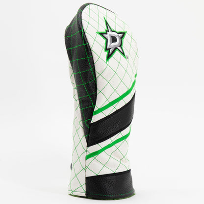 Dallas Stars stripe fairway quilted golf headcover alternate view