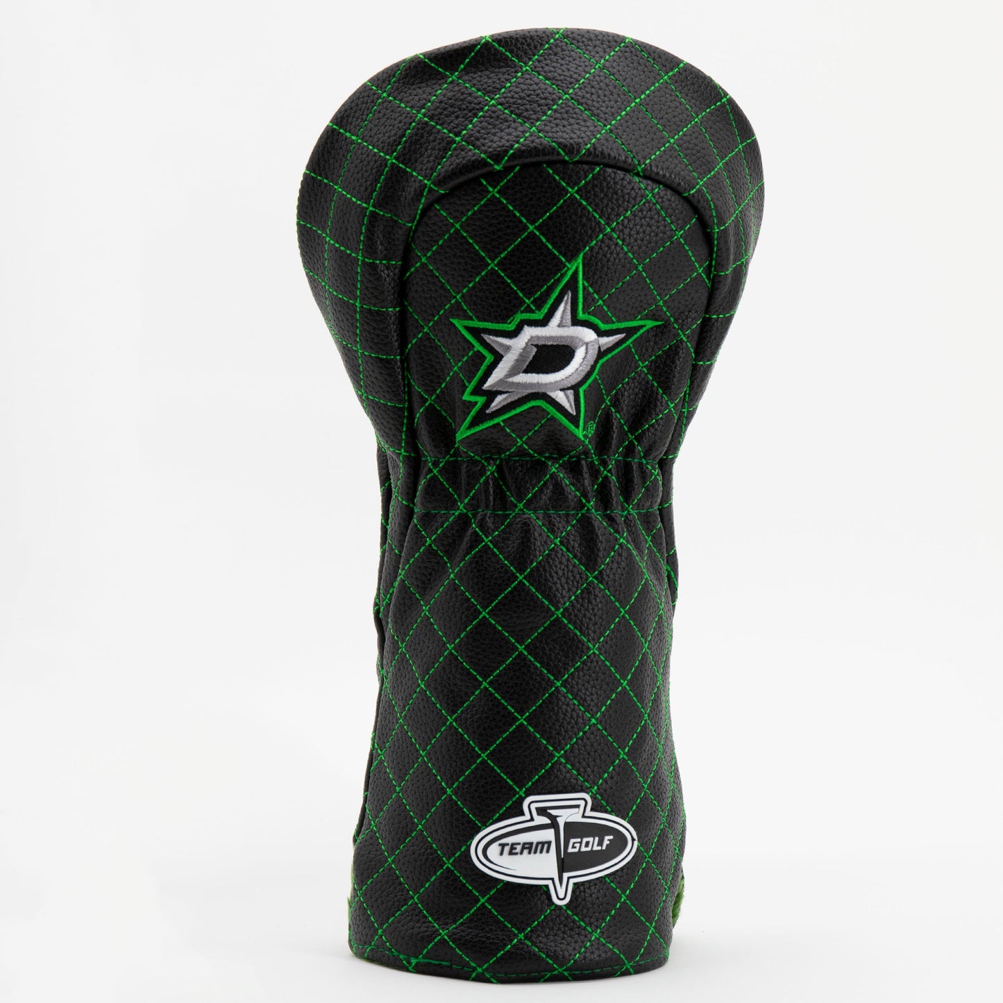 Dallas Stars solid driver quilted golf headcover alternate view