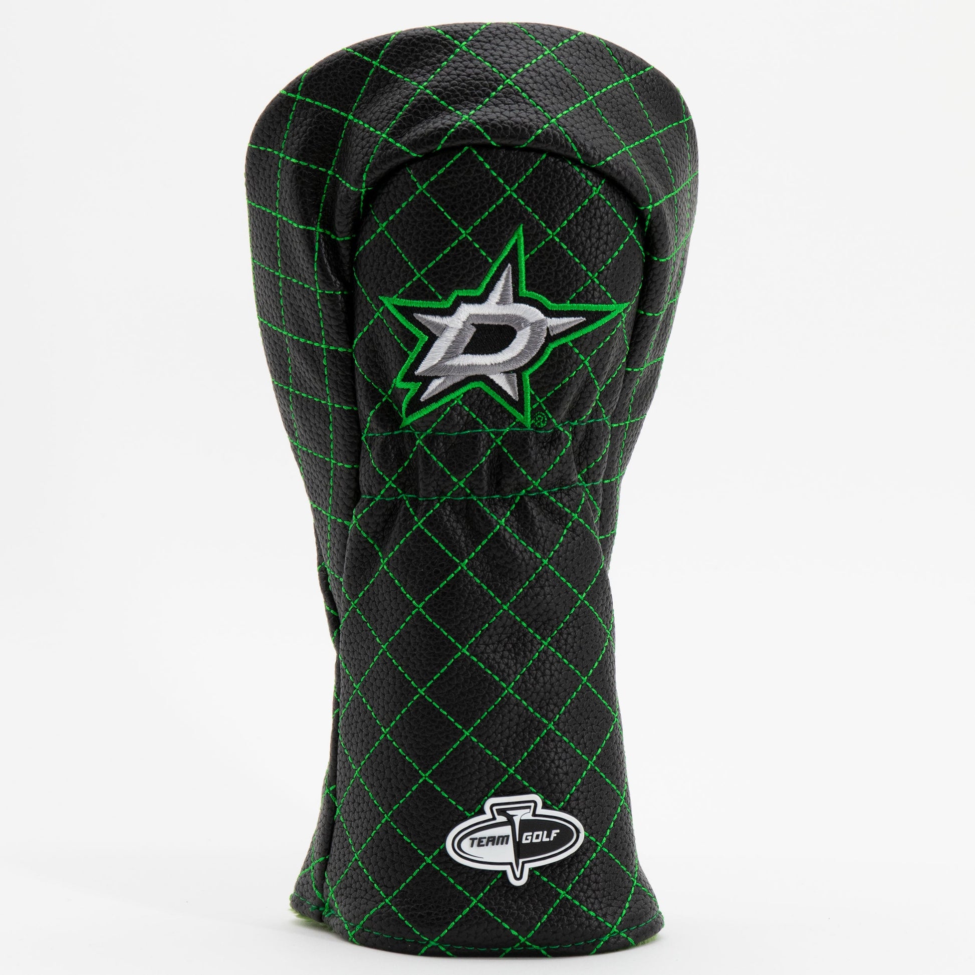 Dallas Stars solid fairway quilted golf headcover alternate view
