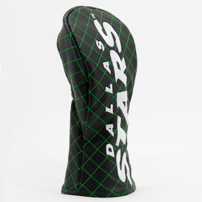 Dallas Stars solid fairway quilted golf headcover alternate view