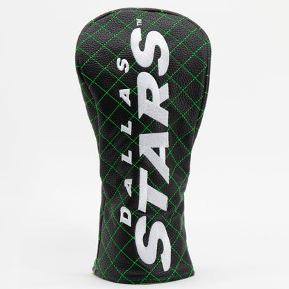 Dallas Stars solid fairway quilted golf headcover