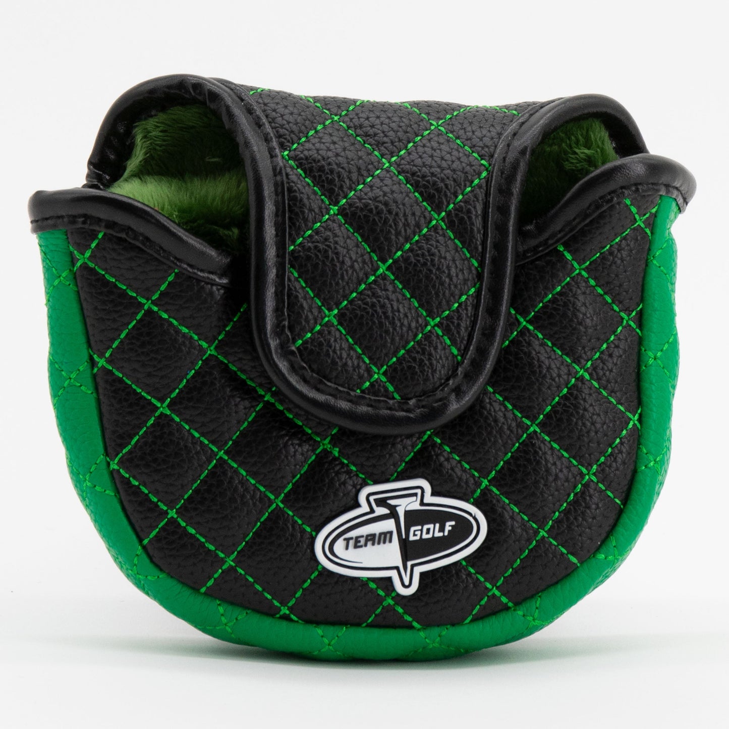 Dallas Stars solid mallet putter quilted golf headcover alternate view