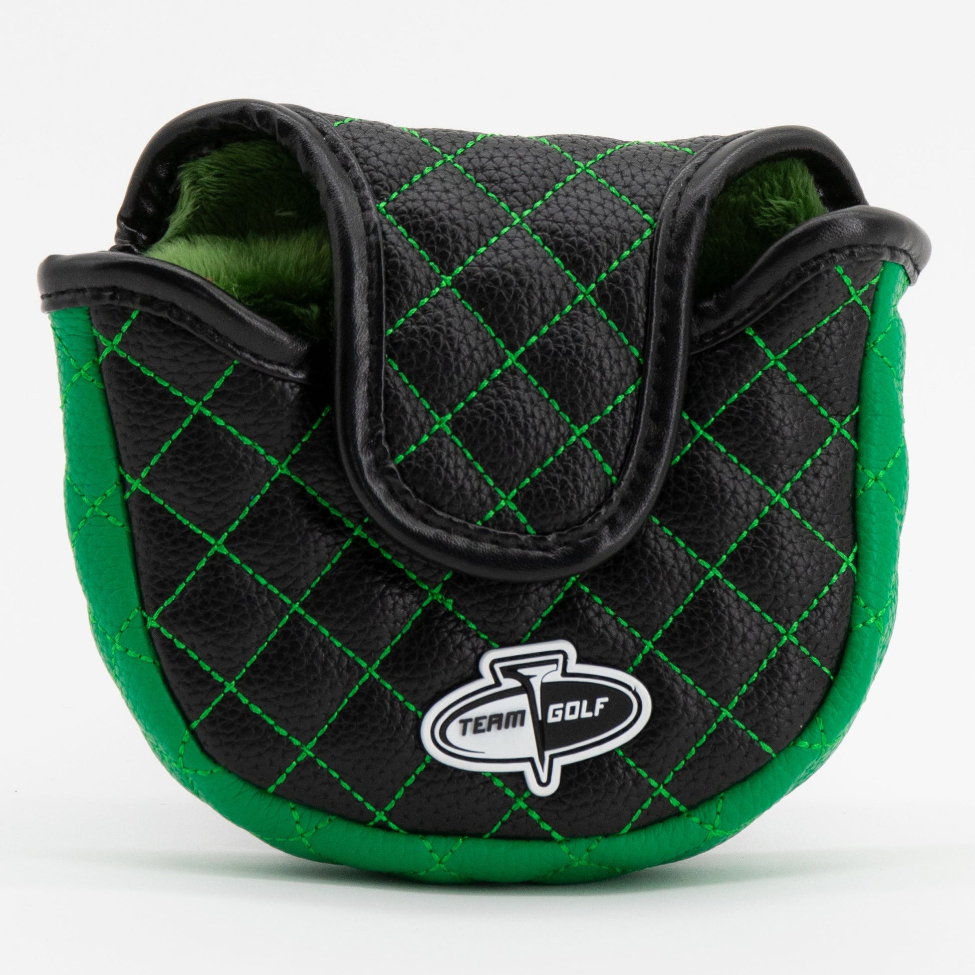 Dallas Stars solid mallet putter quilted golf headcover alternate view