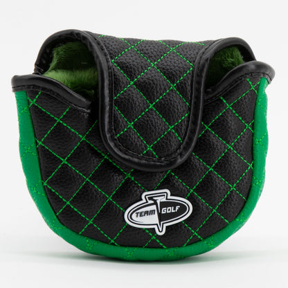 Dallas Stars solid mallet putter quilted golf headcover alternate view