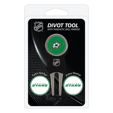Dallas Stars Pitchgabel + 3 Ballmarker