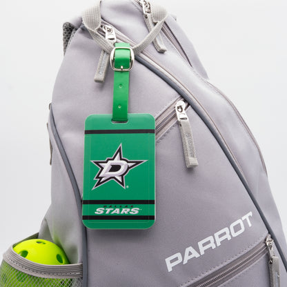 Dallas Stars plastic golf bag tag by Team Golf, product photo 3