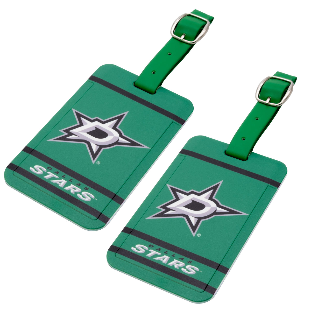 Dallas Stars plastic golf bag tag by Team Golf, product photo 4