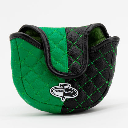 Dallas Stars split mallet putter quilted golf headcover alternate view