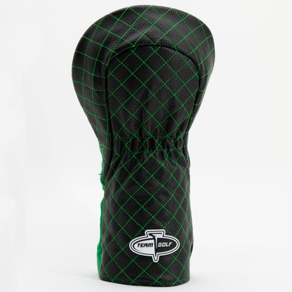 Dallas Stars split driver quilted golf headcover alternate view