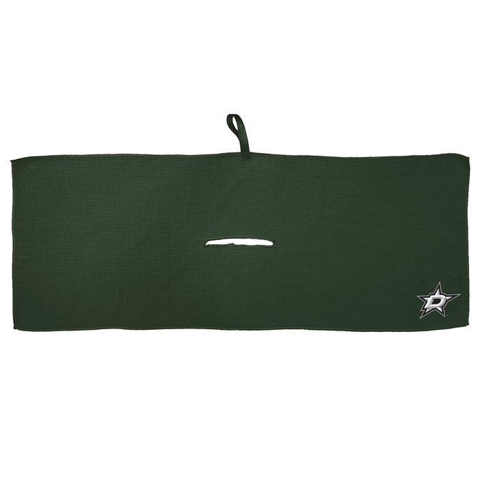 Dallas Stars 16 x 40 microfiber golf towel with team logo