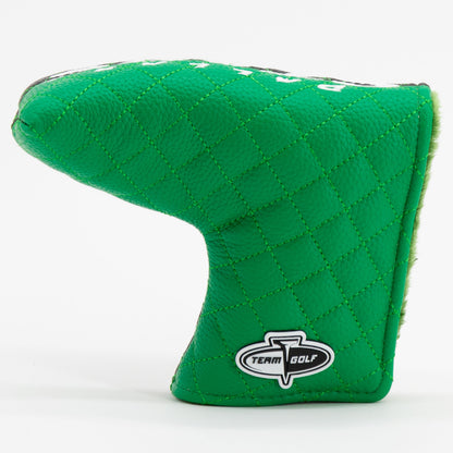 Dallas Stars split blade putter quilted golf headcover alternate view