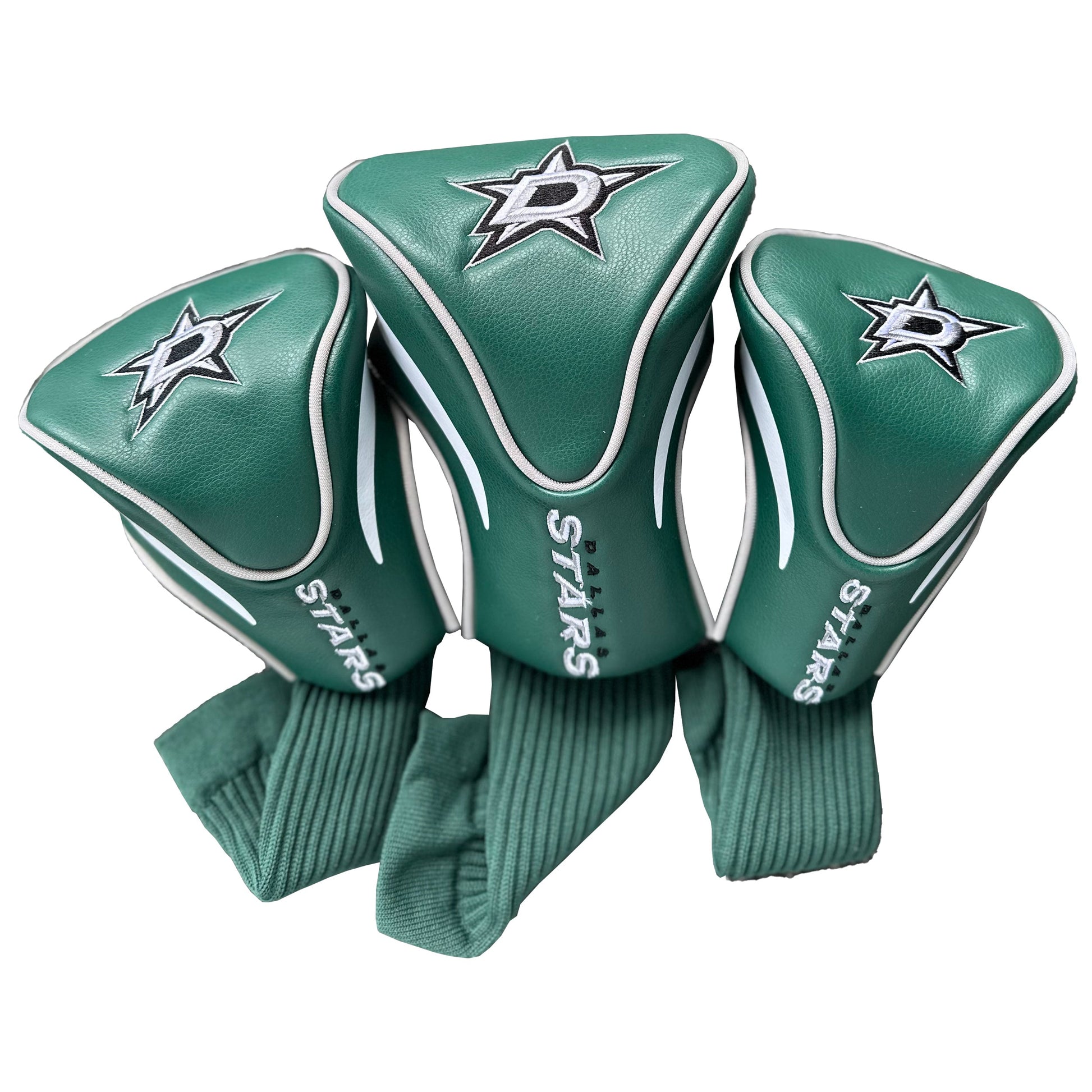 Dallas Stars 3 Pack Contour Sock Headcovers - Club Rehab