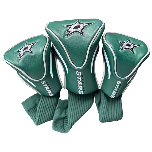 Dallas Stars 3 Pack Contour Sock Headcovers - Club Rehab