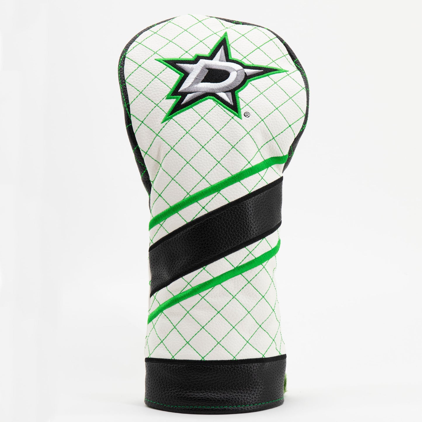 Dallas Stars stripe driver quilted golf headcover