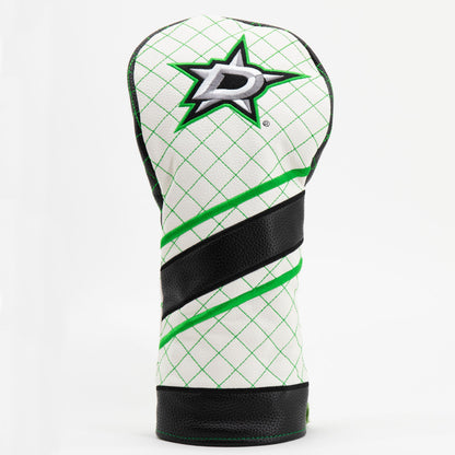 Dallas Stars stripe driver quilted golf headcover