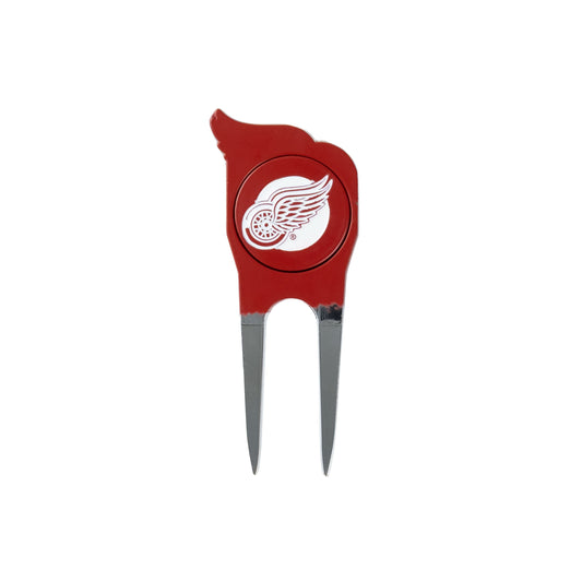Detroit Red Wings Custom Shaped Divot Tool - Image 2 - Club Rehab