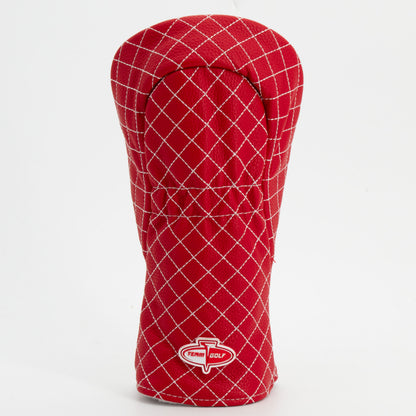 Detroit Red Wings Split Fairway quilted headcover, back view