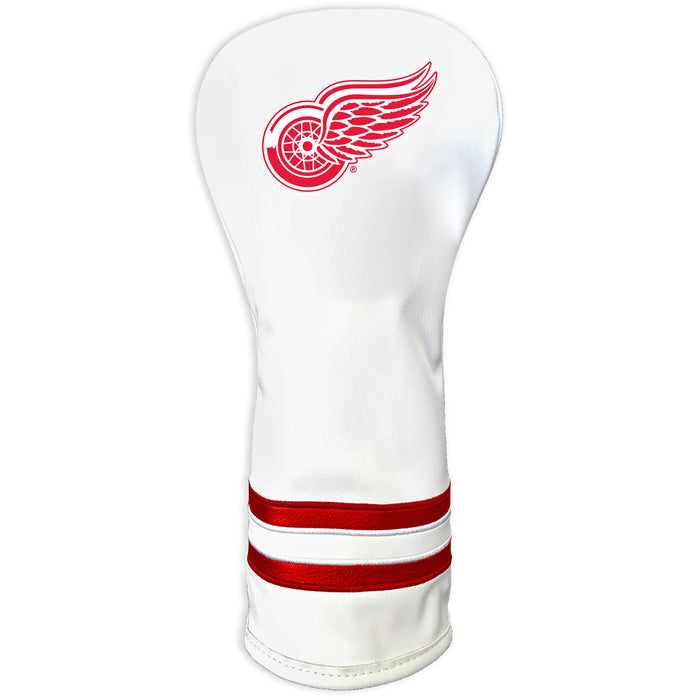 Detroit Red Wings Vintage White Printed Fairway Headcover