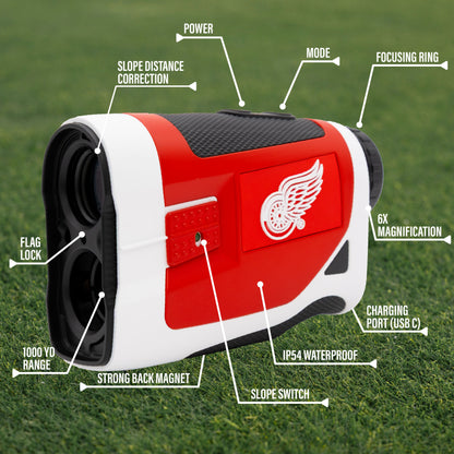 Detroit Red Wings Foresight golf rangefinder by Team Golf, view 6