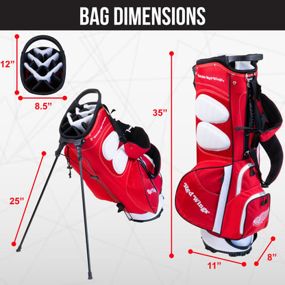 Detroit Red Wings Fairway Stand Bag - Image 4 - Club Rehab
