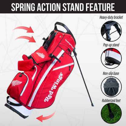 Detroit Red Wings Fairway Stand Bag - Image 5 - Club Rehab
