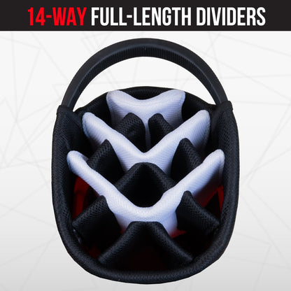 Detroit Red Wings Fairway Stand Bag - Image 6 - Club Rehab