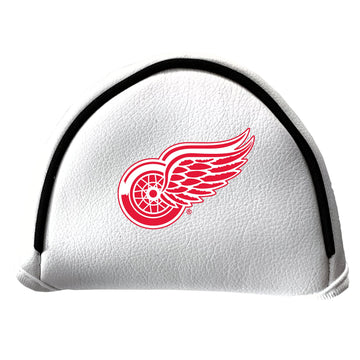 Detroit Red Wings Vintage weißer bedruckter Mallet-Putter-Schlägerhaube
