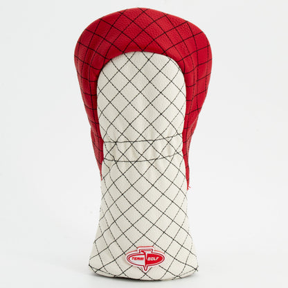 Detroit Red Wings stripe fairway quilted golf headcover alternate view