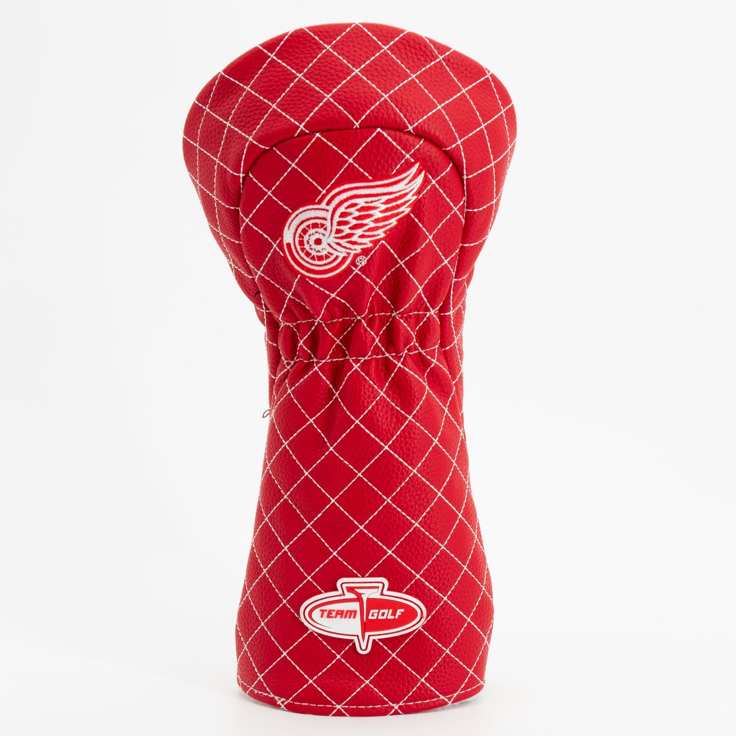 Detroit Red Wings solid driver quilted golf headcover alternate view