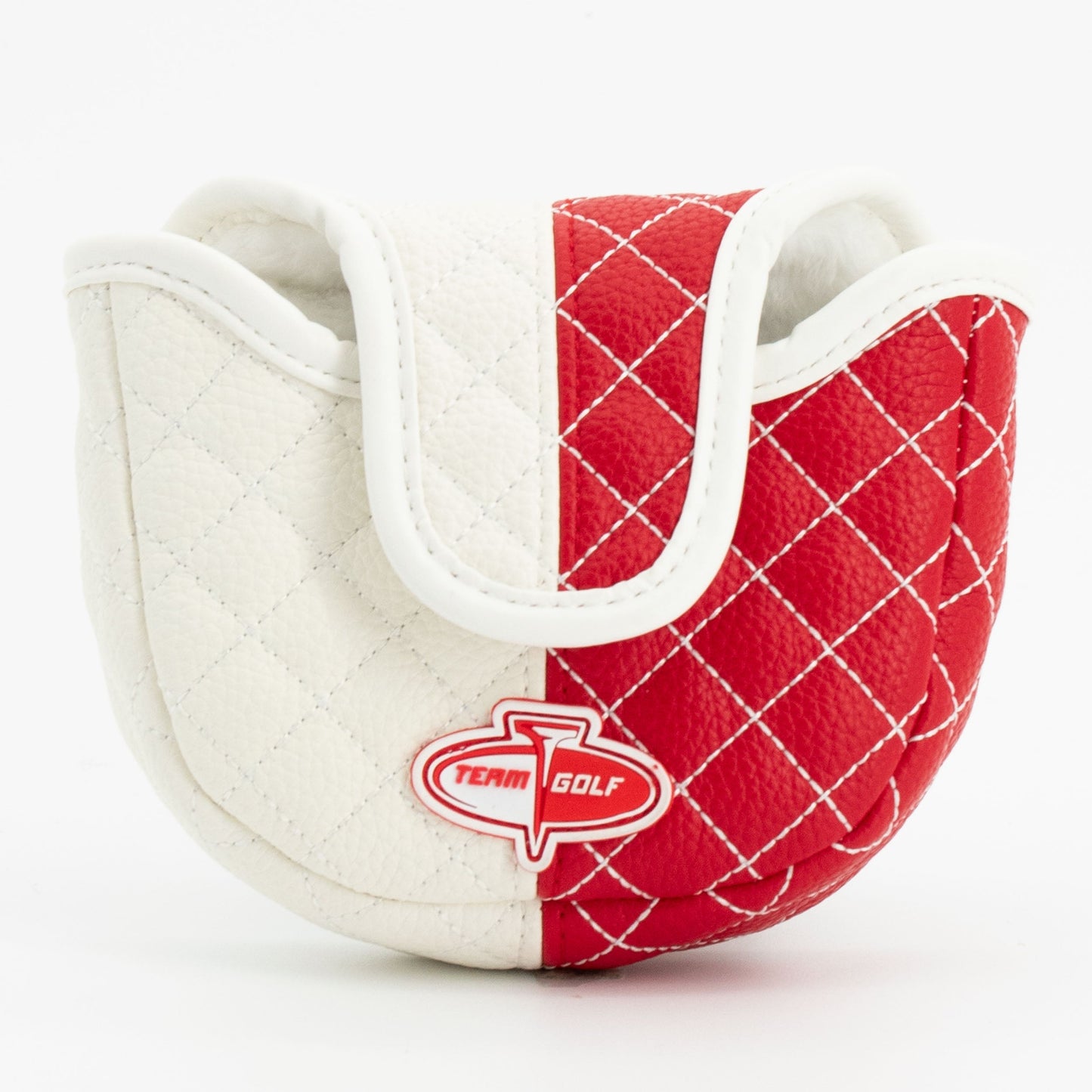Detroit Red Wings split mallet putter quilted golf headcover alternate view