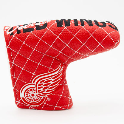 Detroit Red Wings split blade putter quilted golf headcover