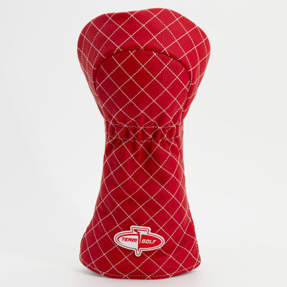 Detroit Red Wings stripe driver quilted golf headcover alternate view