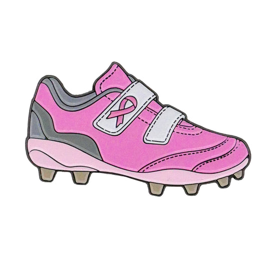 My Cleat, My Cause - Breast Cancer Ball Marker