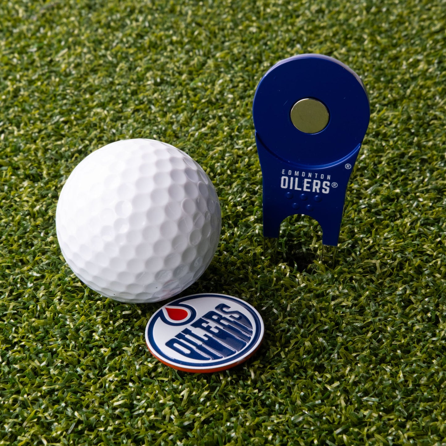 Edmonton Oilers Custom Shaped Divot Tool - Image 5 - Club Rehab