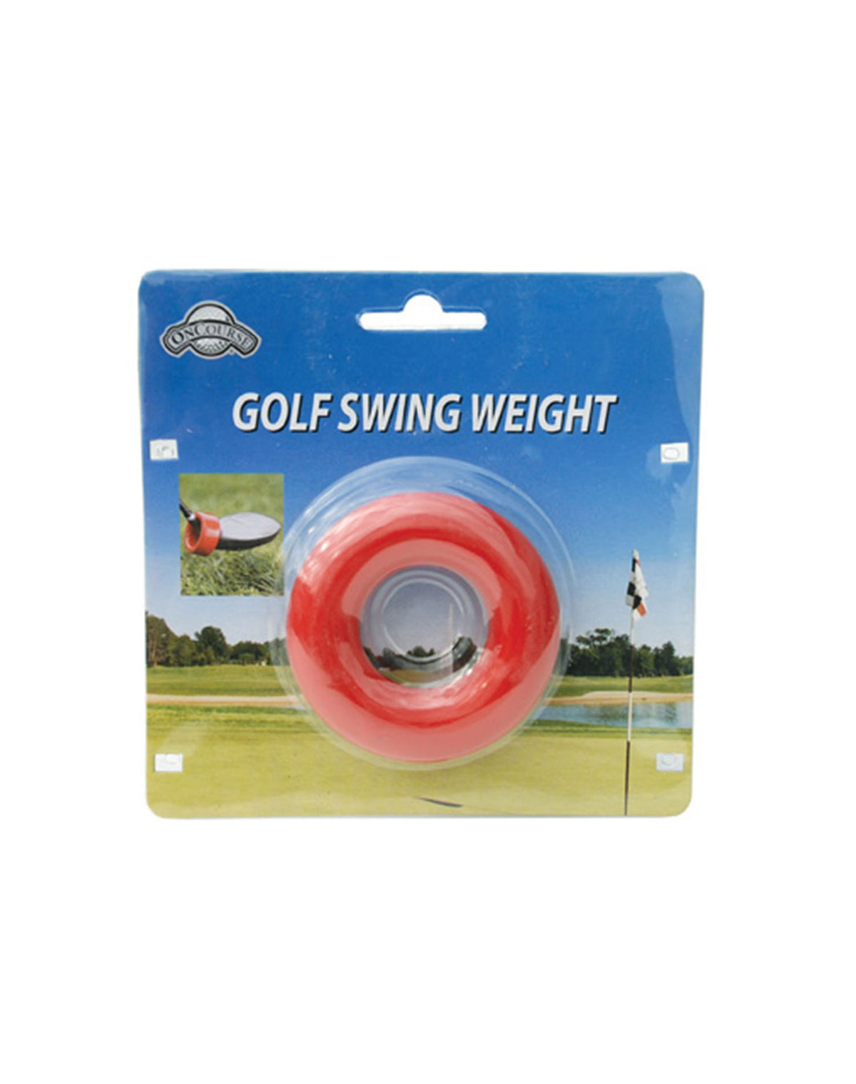 OnCourse Swing Weight Donut golf warm-up aid, SKU 14026
